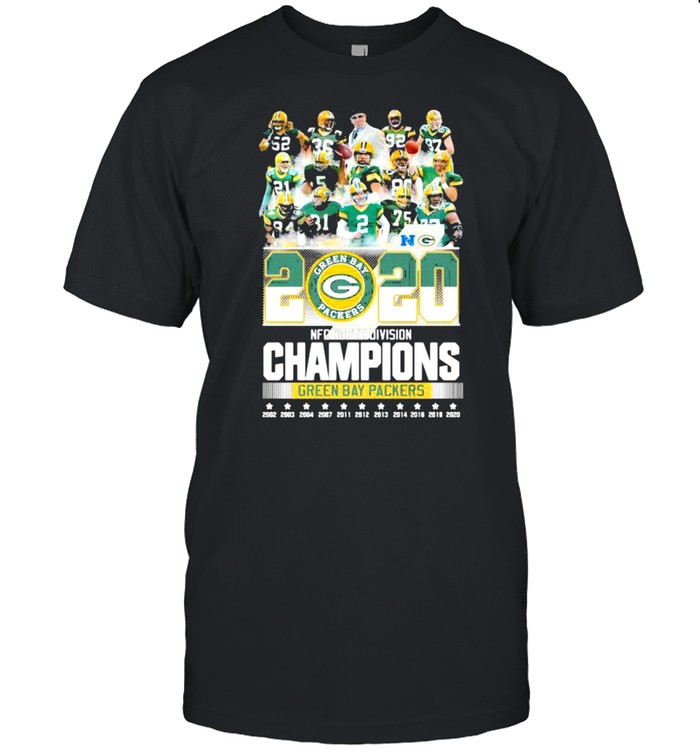 Green Bay Packers Nfc North Division Champions 2020 Stars shirt