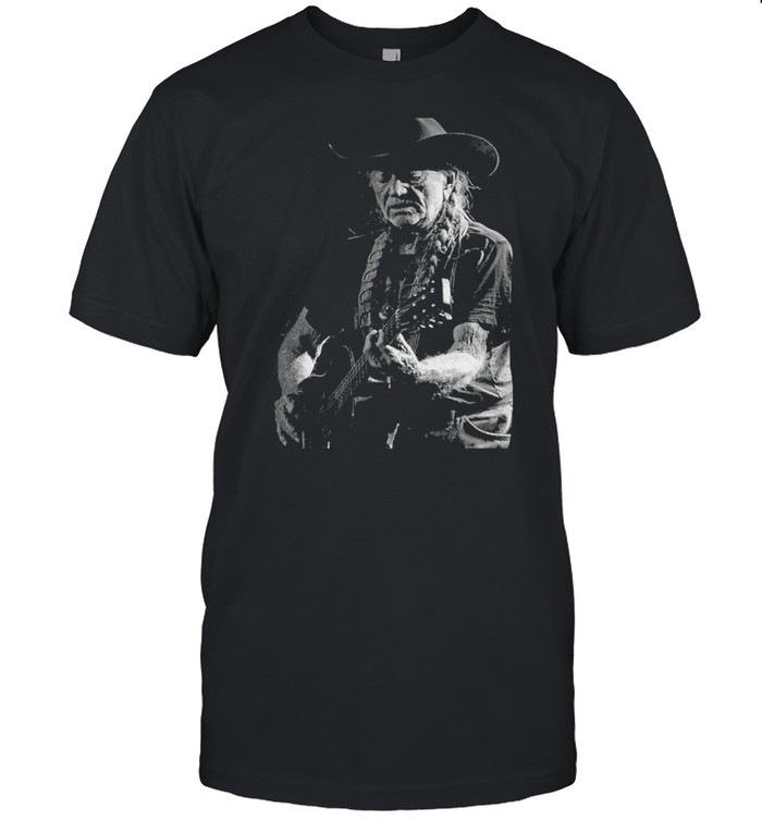 Willie Nelson Playing Guitar shirt