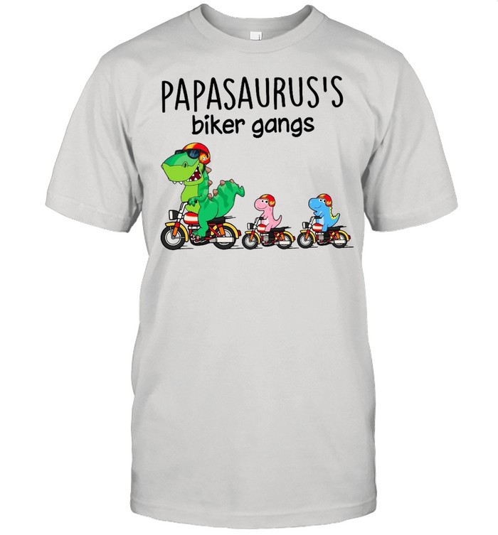 Papasaurus’s Biker Gangs Olivia James T-shirt
